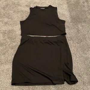 Shein 2 piece skirt/crop tank set